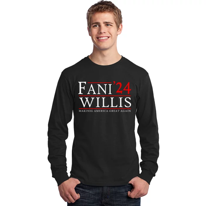 FANI WILLIS Making America Great Again Long Sleeve Shirt