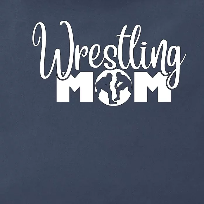 Funny Wrestling Mom Gift For Love Zip Tote Bag