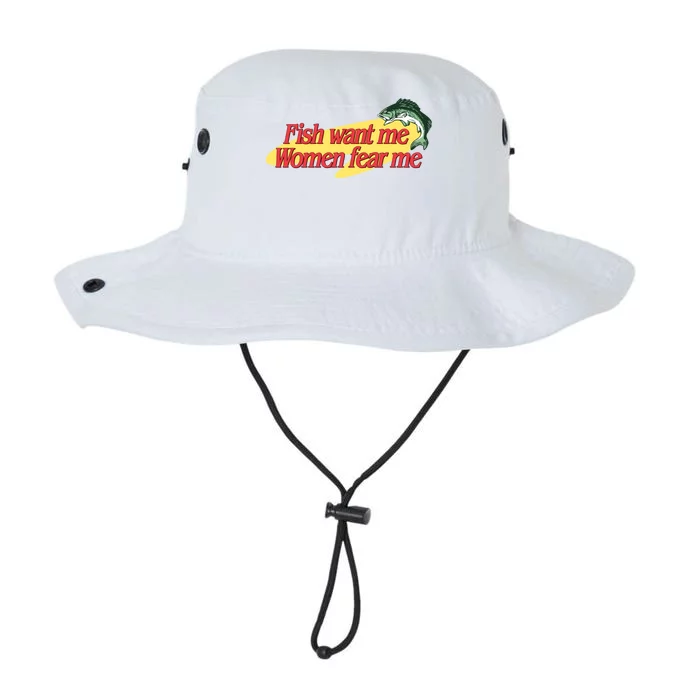 Fish Want Me Women Fear Me Legacy Cool Fit Booney Bucket Hat