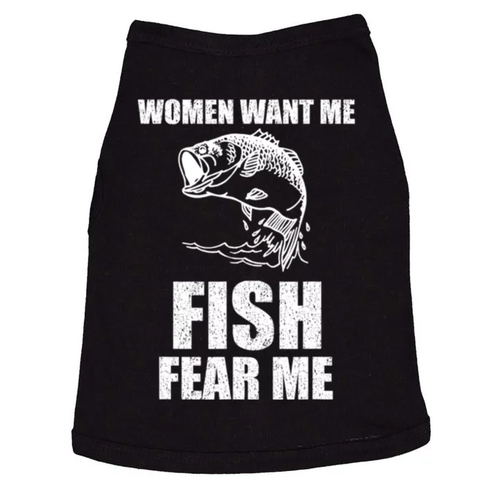 Fish Want Me, Women Fear Me Meme Doggie Tank