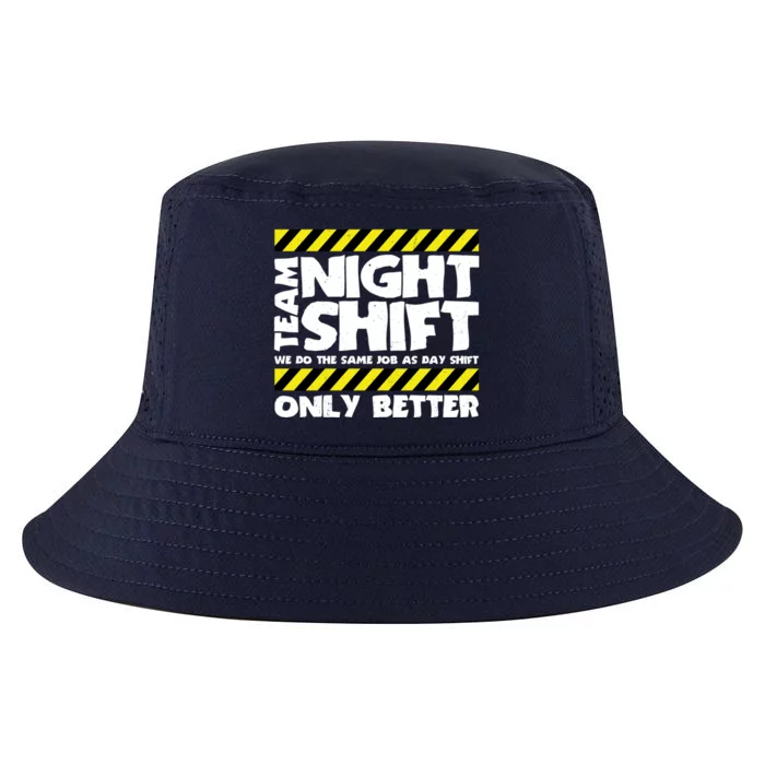 Funny Work Meme Gift Team Night Shift Gift Funny Factory Worker Cute Gift Cool Comfort Performance Bucket Hat