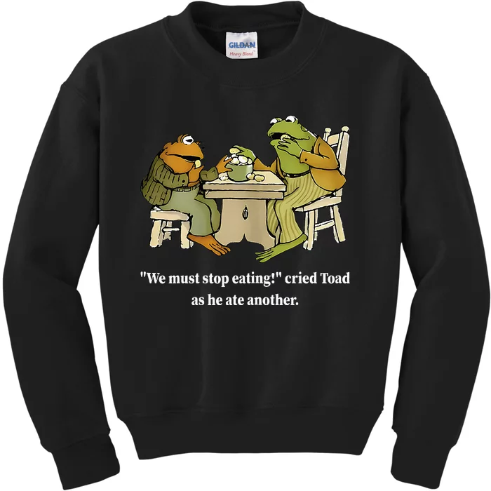 Funny We Must Stop Eating Cried Toad As He Ate Another Kids Sweatshirt