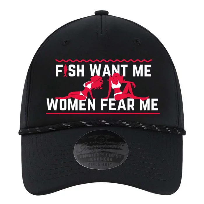 Fish Want Me, Women Fear Me Performance The Dyno Cap