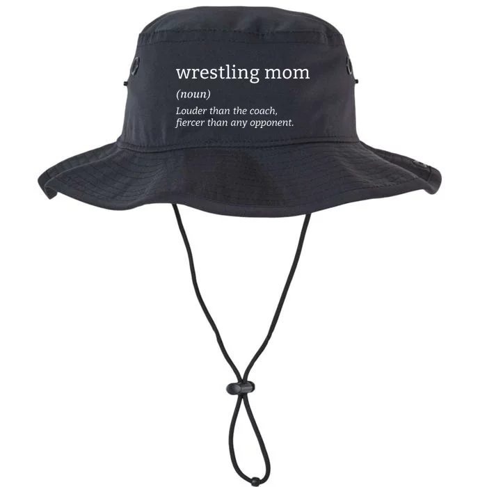 Funny Wrestling Mom Definition Wrestler Wrestling Fans Legacy Cool Fit Booney Bucket Hat