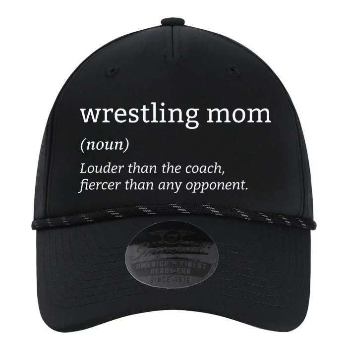 Funny Wrestling Mom Definition Wrestler Wrestling Fans Performance The Dyno Cap