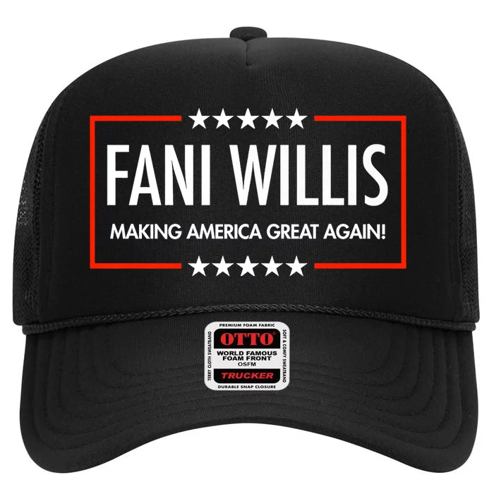 FANI WILLIS Making America Great Again! High Crown Mesh Trucker Hat