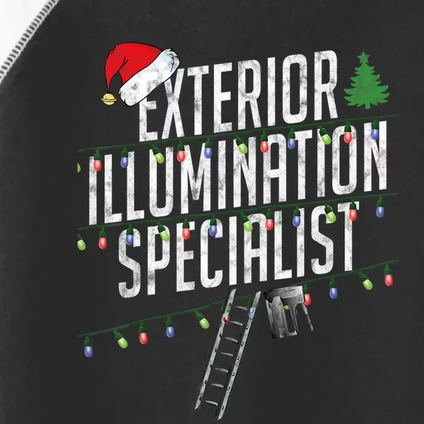 Funny Witty Matching Christmas Exterior Illumination Expert Toddler Fine Jersey T-Shirt