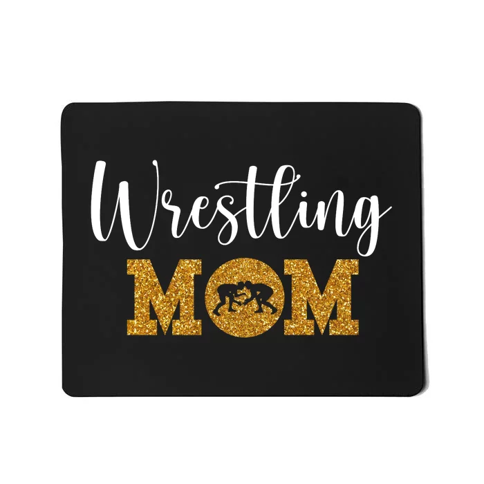 Funny Wrestling Mom Gift Funny Wrestling Gift For Women Wrestler Mom Gift Mousepad