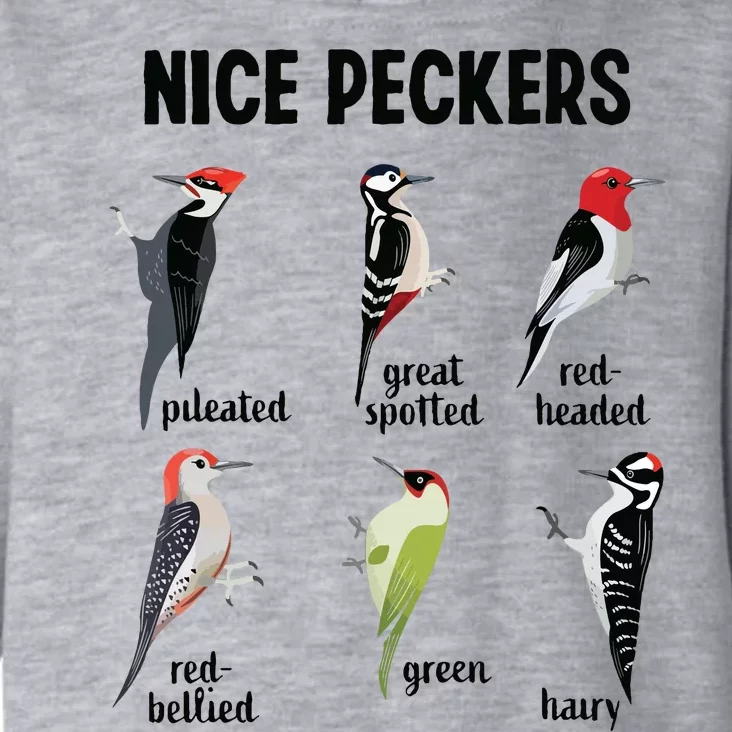 Funny Woodpecker Nice Peckers Bird Watching Toddler Hoodie