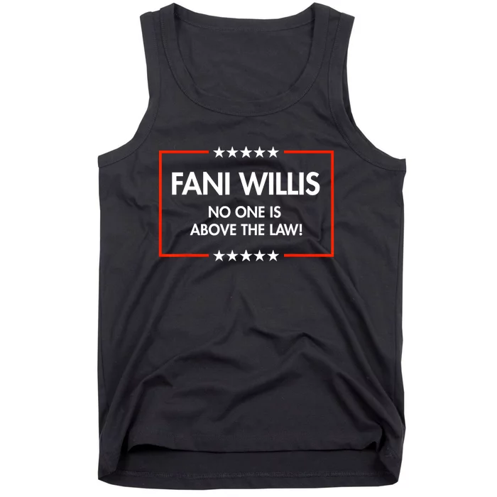 Fani Willis No One Is Above The Law Tank Top