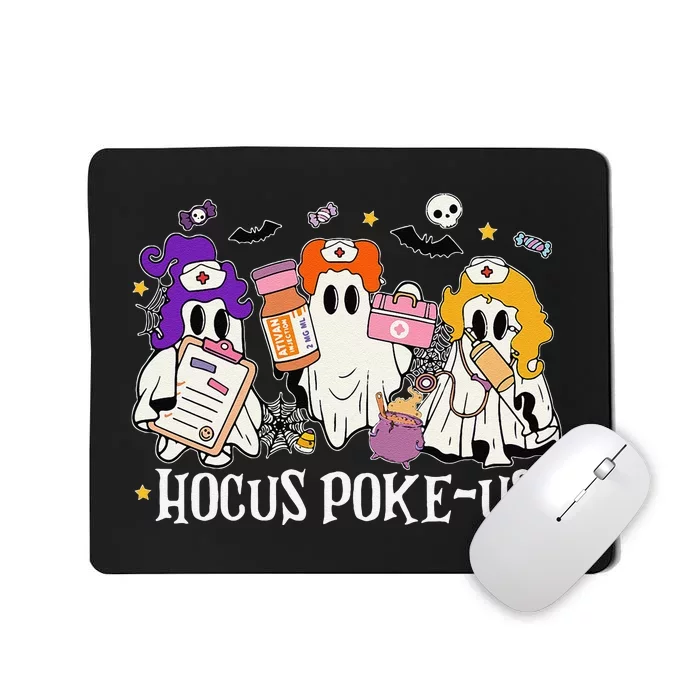 Funny Witches Nurse Spooky Nurse Costume Halloween Nursing Gift Mousepad