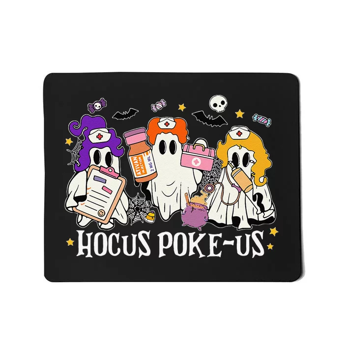 Funny Witches Nurse Spooky Nurse Costume Halloween Nursing Gift Mousepad