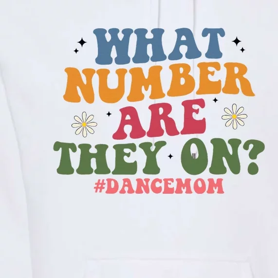 Funny What Number Are They On Dance Mom Life Competition Premium Hoodie