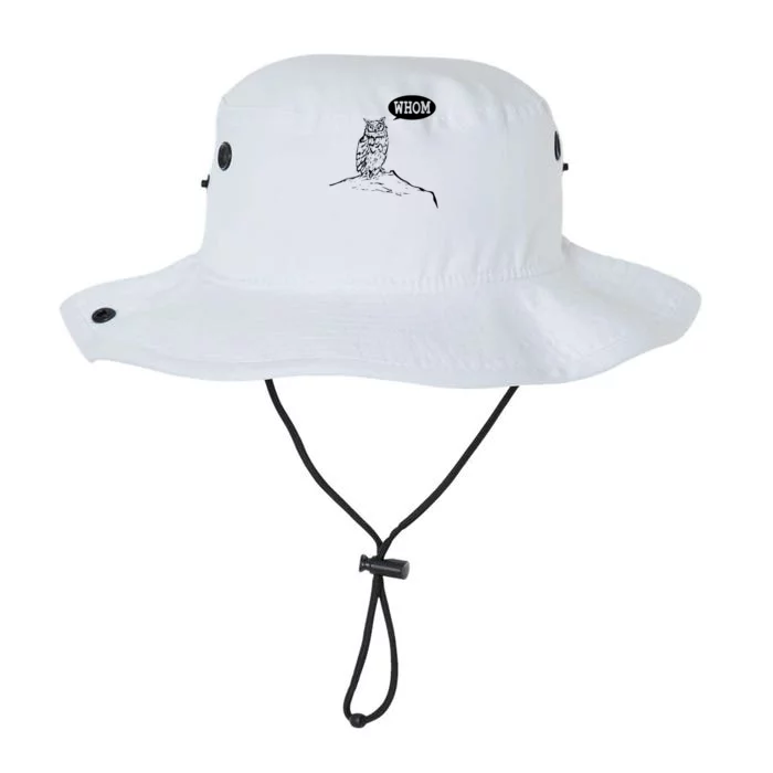 Funny Whom Owl Grammar English Teacher Legacy Cool Fit Booney Bucket Hat