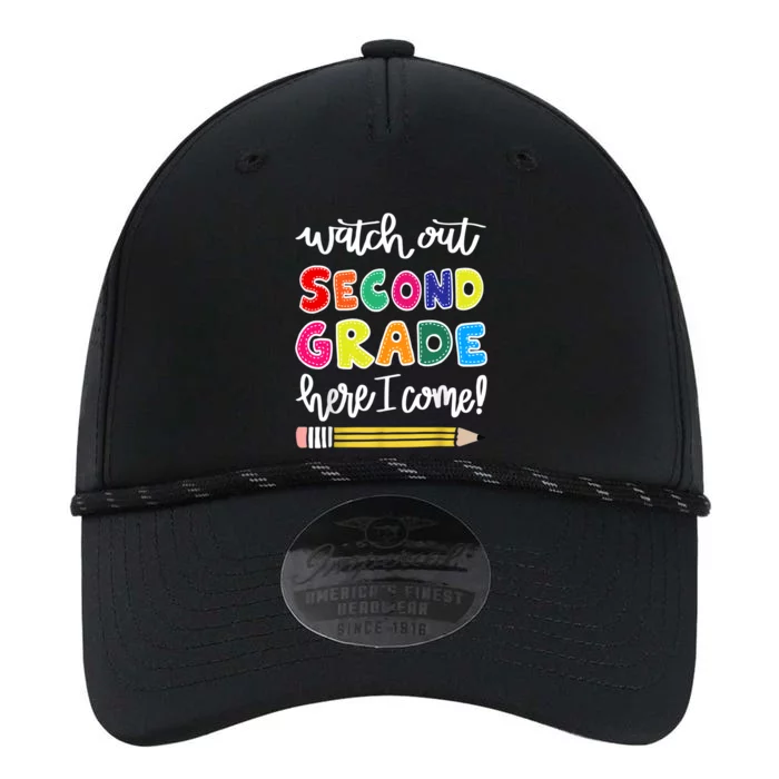 Funny Watch Out Second Grade Here I Come Back To School Gift Performance The Dyno Cap