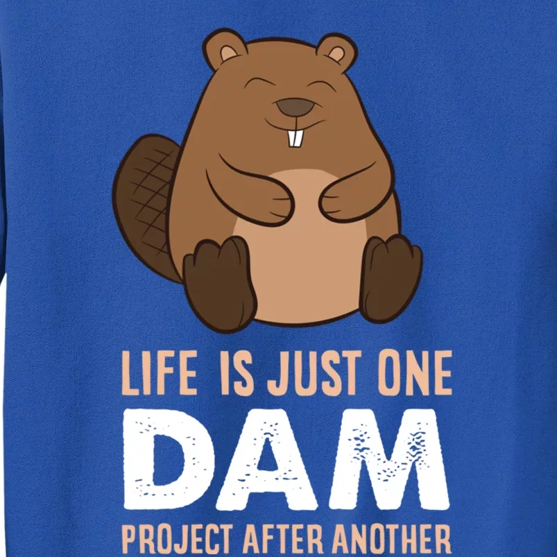 Funny Woodworking One Dam Project After Another Beaver Gift Sweatshirt