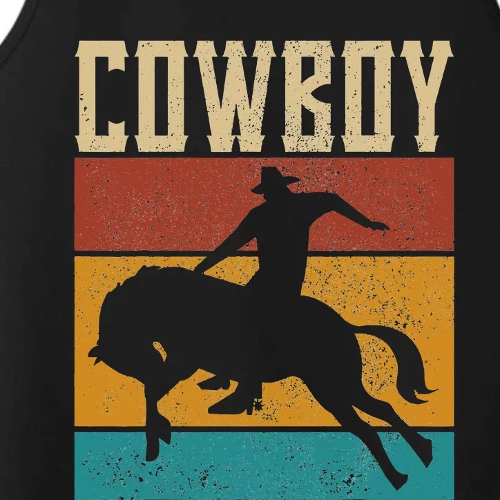 funny Western Outfits Nashville Country Rodeo Cow Performance Tank