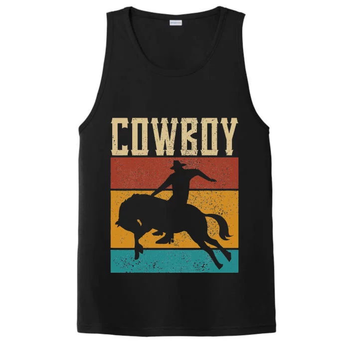 funny Western Outfits Nashville Country Rodeo Cow Performance Tank