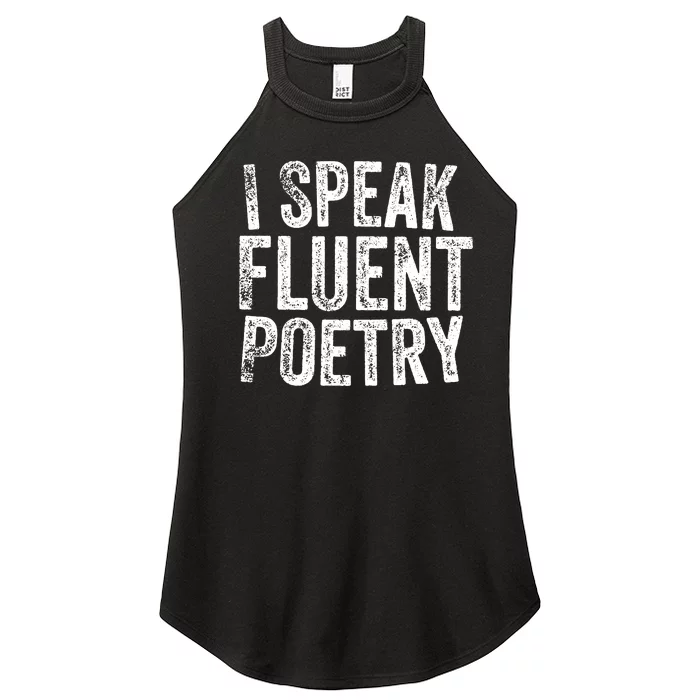 For Writers Poets Authors Women’s Perfect Tri Rocker Tank