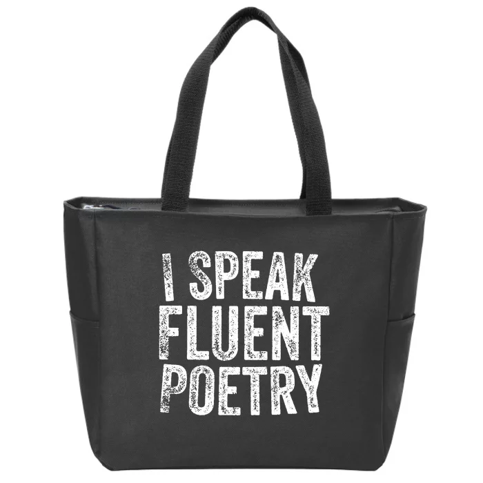 For Writers Poets Authors Zip Tote Bag