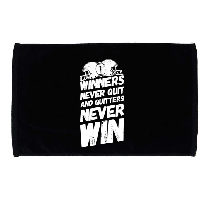 Football Watch Party Viewing Saying Gift Winners Gift Microfiber Hand Towel