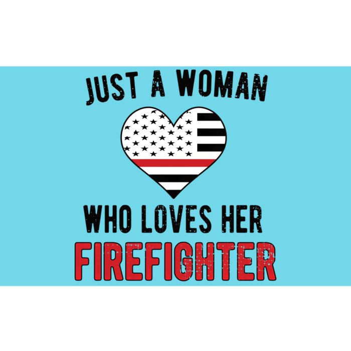 Firefighter Wife Proud Fire Wife Gift Bumper Sticker