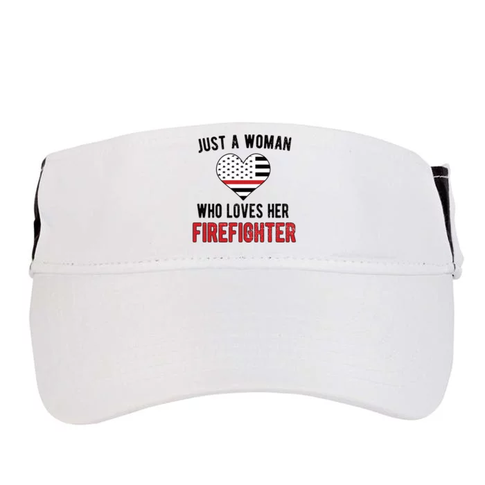 Firefighter Wife Proud Fire Wife Gift Adult Drive Performance Visor