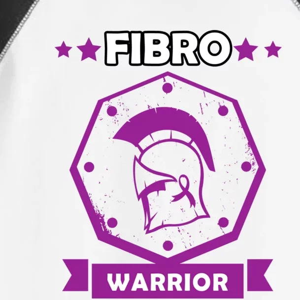 Fibro Warrior Purple Fibromyalgia Awareness Cool Gift Toddler Fine Jersey T-Shirt