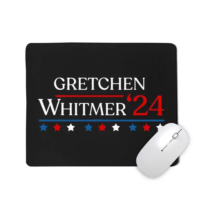 First Woman President Whitmer 2024 Gretchen Whitmer 47 Vote Mousepad