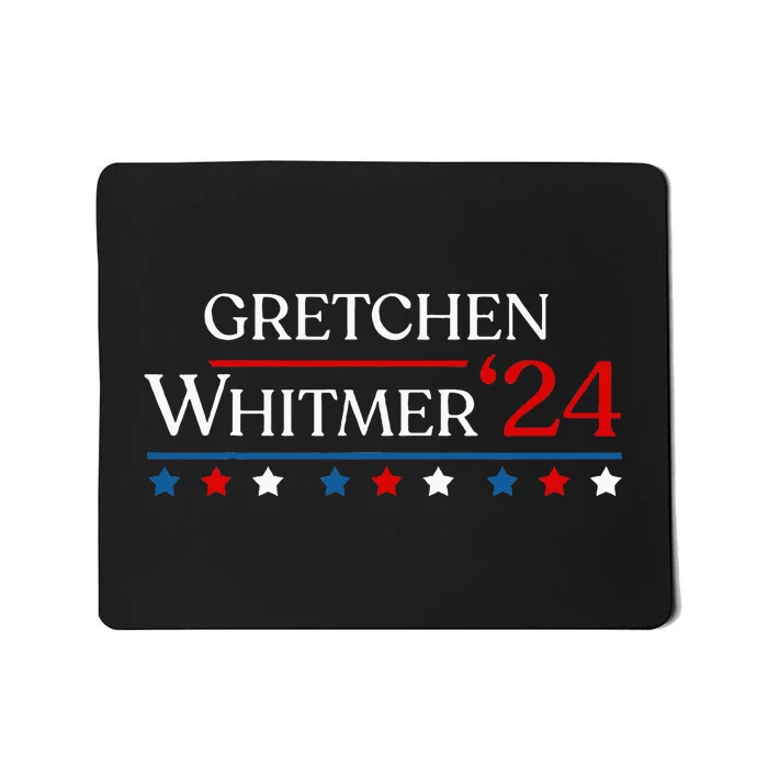 First Woman President Whitmer 2024 Gretchen Whitmer 47 Vote Mousepad