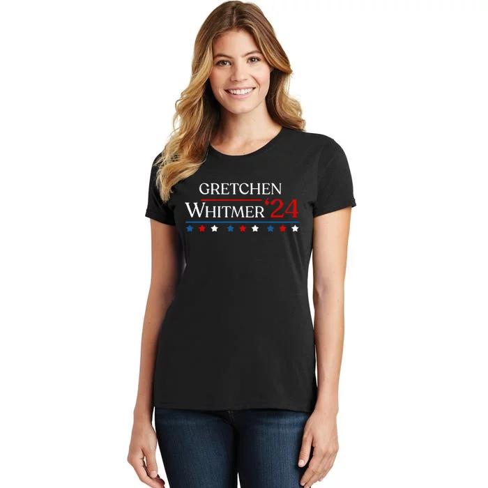 First Woman President Whitmer 2024 Gretchen Whitmer 47 Vote Women's T-Shirt