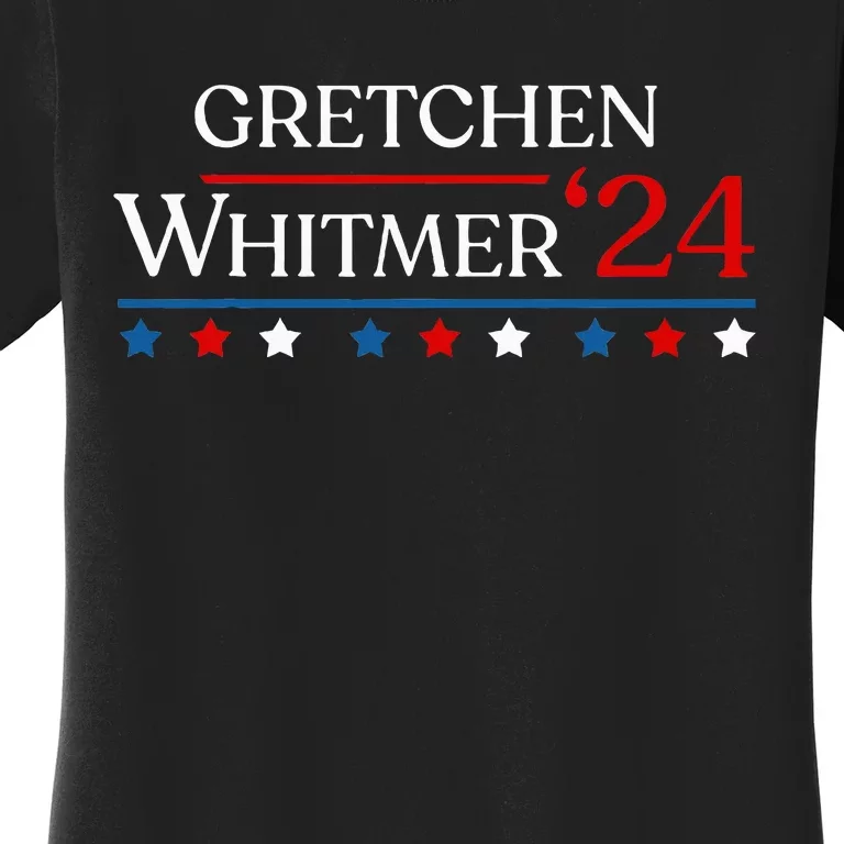 First Woman President Whitmer 2024 Gretchen Whitmer 47 Vote Women's T-Shirt