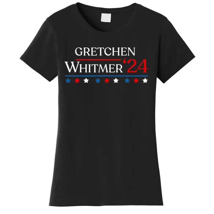 First Woman President Whitmer 2024 Gretchen Whitmer 47 Vote Women's T-Shirt