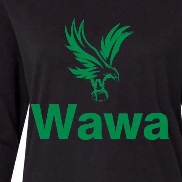 Funny Wawa_eagle Philadelphia Football Fan Womens Cotton Relaxed Long Sleeve T-Shirt