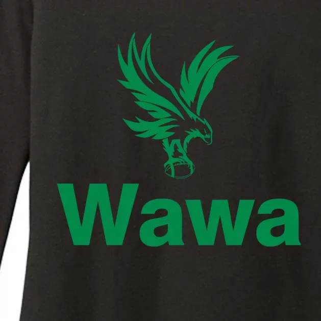 Funny Wawa_eagle Philadelphia Football Fan Womens CVC Long Sleeve Shirt