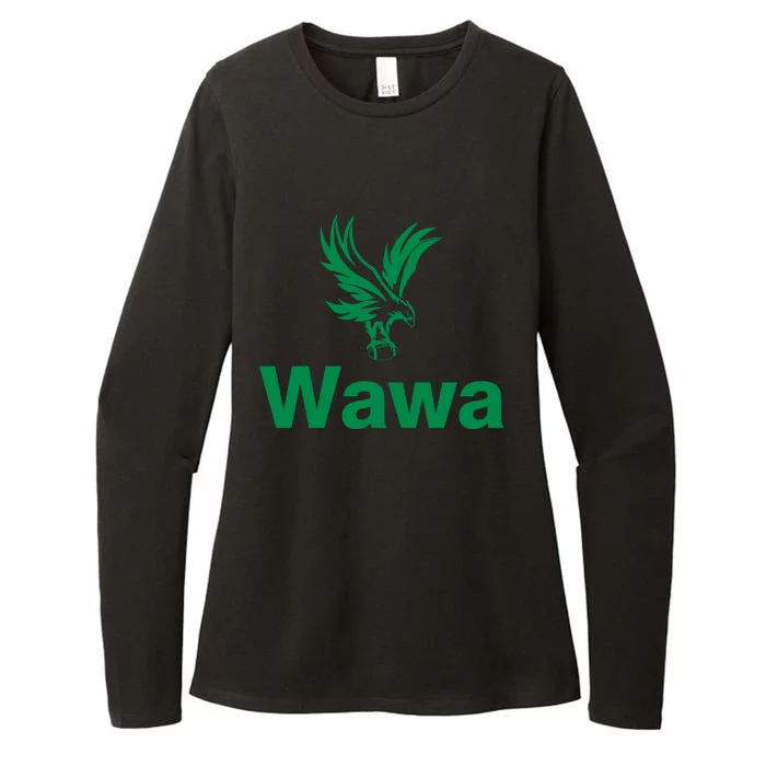 Funny Wawa_eagle Philadelphia Football Fan Womens CVC Long Sleeve Shirt