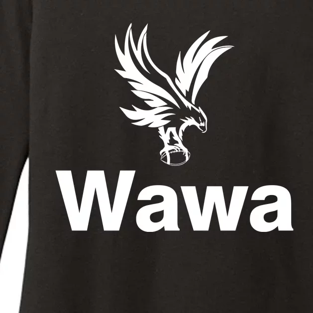 Funny Wawa_eagle Philadelphia Football Fan Womens CVC Long Sleeve Shirt