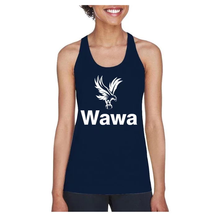 Funny Wawa_eagle Philadelphia Football Fan Women's Racerback Tank