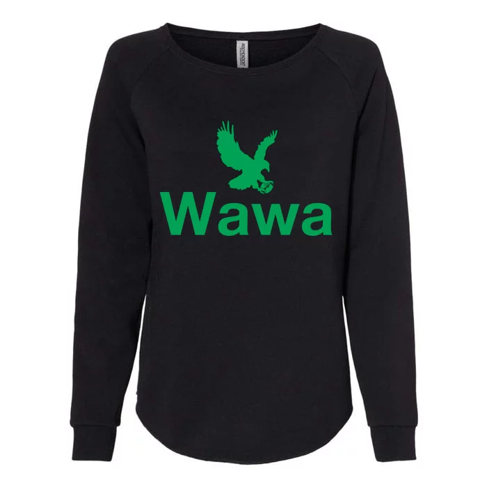 Funny Wawa_eagle Philadelphia Football Fan Womens California Wash Sweatshirt