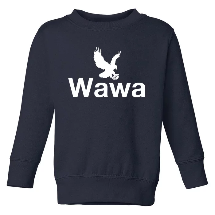 Funny Wawa_eagle Philadelphia Football Fan Toddler Sweatshirt