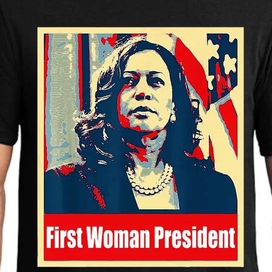 First Woman President Of America Kamala Harris 2024 Pajama Set