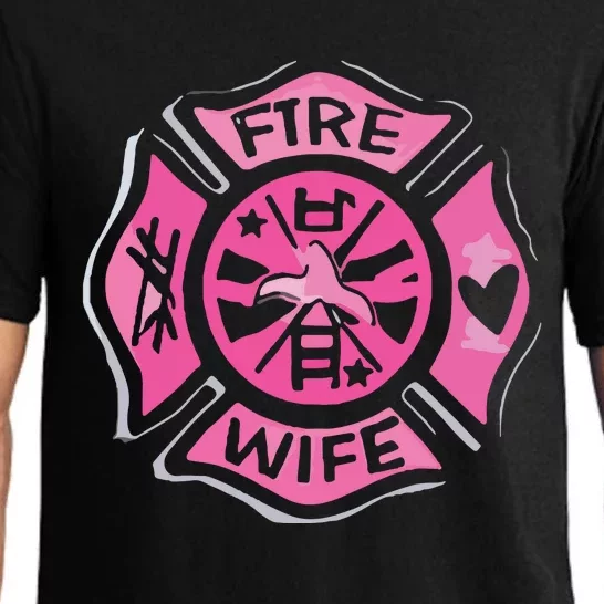 Fire Wife Proud Maltese Cross For The Wife Of A Firefighter Pajama Set