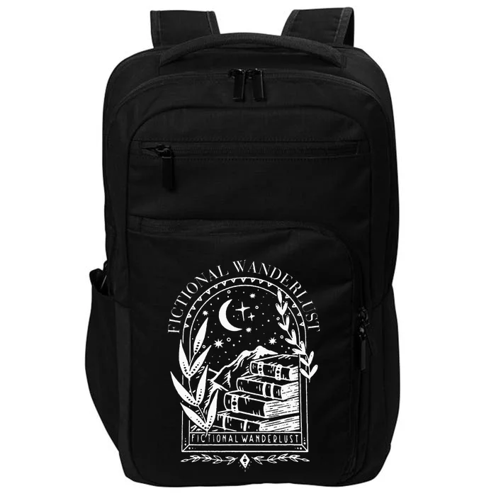 Fictional Wanderlust Poet Literary Mystical Impact Tech Backpack