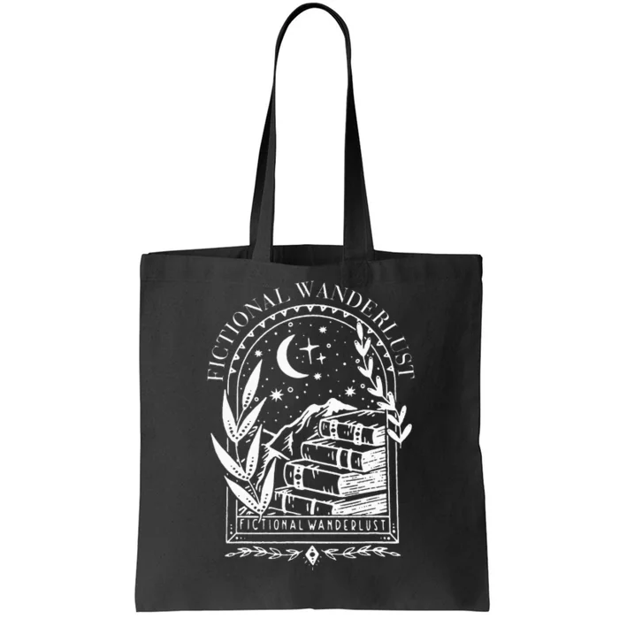 Fictional Wanderlust Poet Literary Mystical Tote Bag