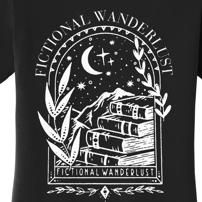 Fictional Wanderlust Poet Literary Mystical Women's T-Shirt