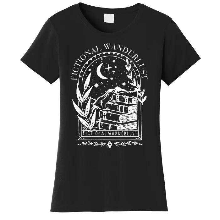 Fictional Wanderlust Poet Literary Mystical Women's T-Shirt