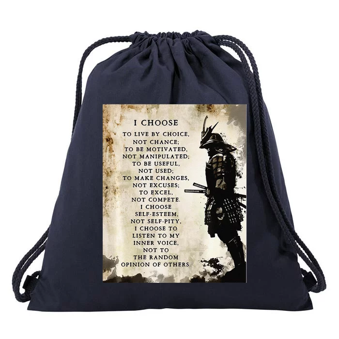 Fearless Warrior Premium Drawstring Bag