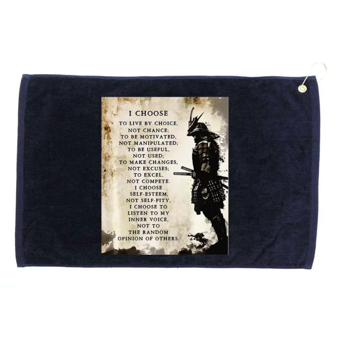 Fearless Warrior Premium Grommeted Golf Towel