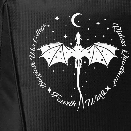 Fourth Wing Romantasy Dragons Yarros Basgiath Fantasy Book City Backpack