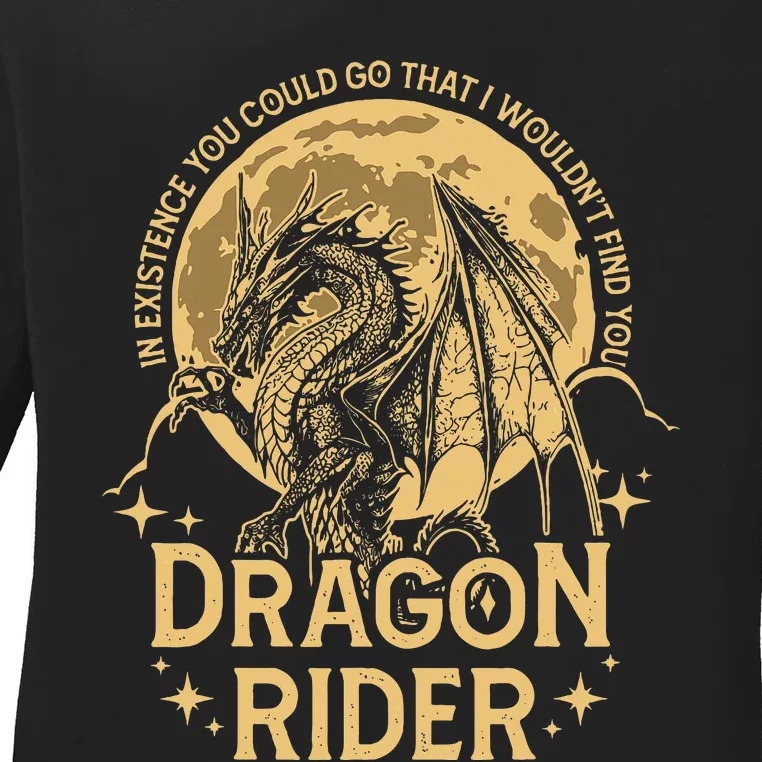 Fourth Wing Romantasy Dragons Basgiath Yarros Fantasy Book Ladies Long Sleeve Shirt